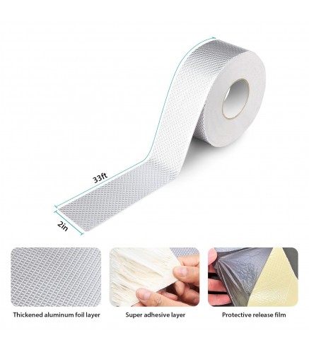 Butyl Tape Waterproof Sealing Tape 2in x 33ft