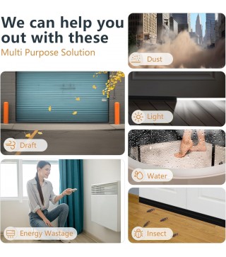 copy of Wide Silicone Weather Stripping Door Seal