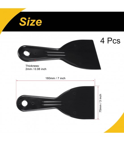 4 Pcs Putty Scraper