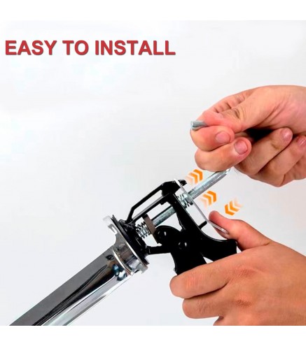 Caulk Gun Kit for 10oz Caulk Tubes