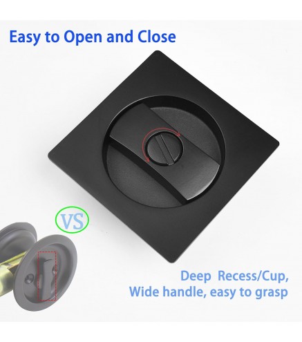 2 Pack Pocket Door Privacy Lock