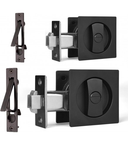 2 Pack Pocket Door Privacy Lock