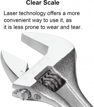 8-Inch Adjustable Wrench