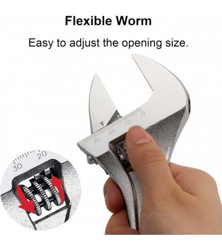 8-Inch Adjustable Wrench