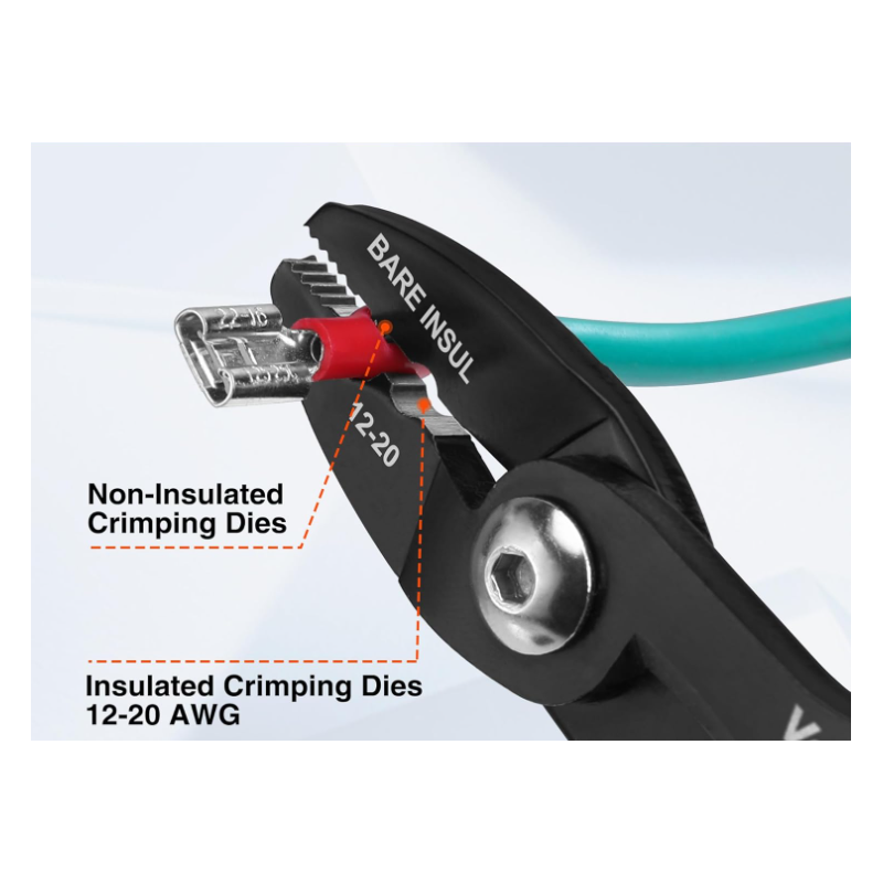 Crimping Tool for Heat Shrink Connectors