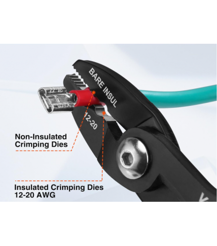 Crimping Tool for Heat Shrink Connectors