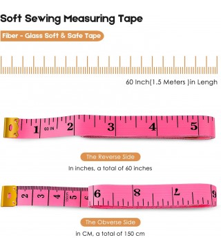 2 Pack Tape Measure Measuring Tape