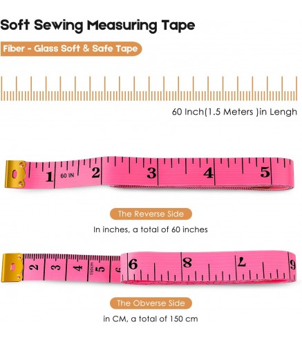 2 Pack Tape Measure Measuring Tape