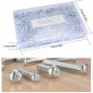 1080 Pcs Screws Bolts and Nuts Assortment Kit
