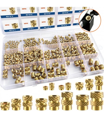 400Pcs Threaded Inserts