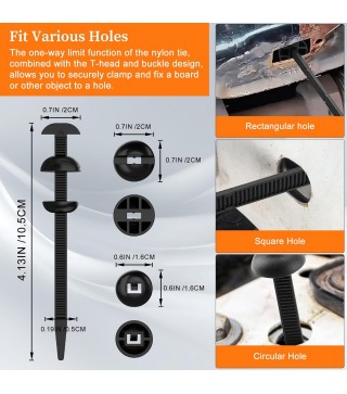 Nylon Universal Cable Tie Buckle
