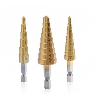 Aleric Step Drill Bit Set