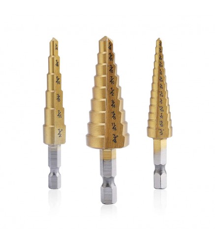 Aleric Step Drill Bit Set