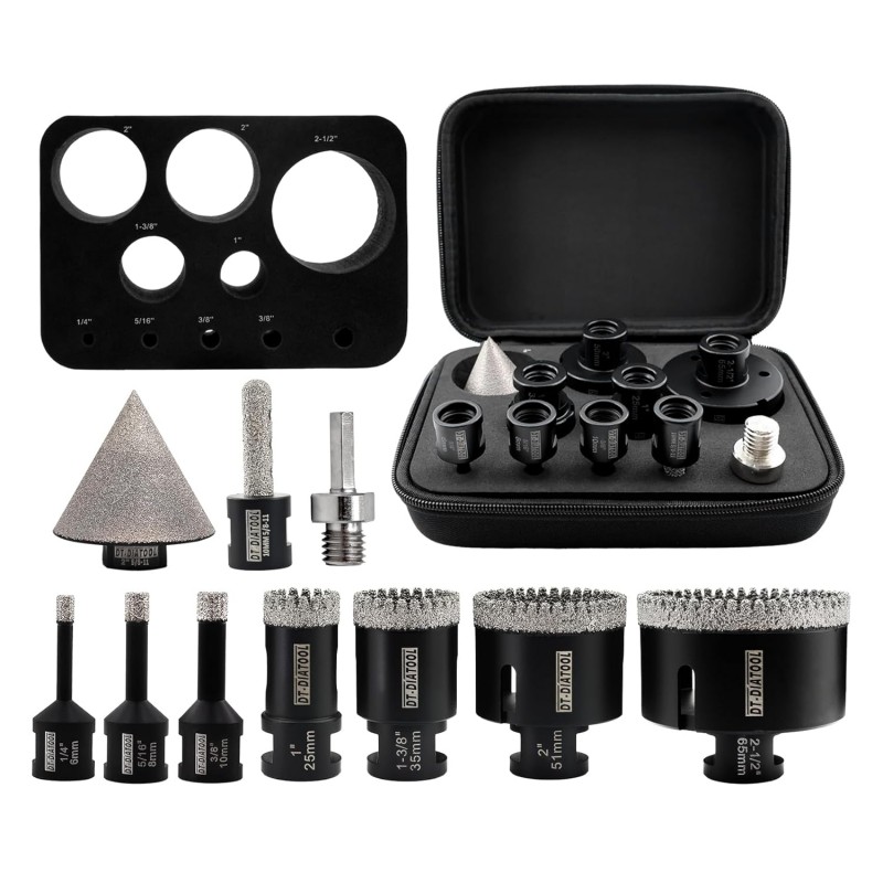 Diamond Tile Core Drill Bits Set