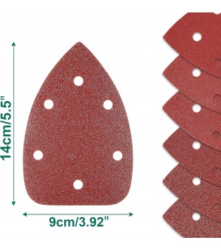 60PCS Triangular Sander Sandpaper