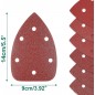 60PCS Triangular Sander Sandpaper