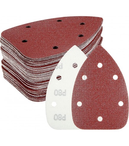 60PCS Triangular Sander Sandpaper