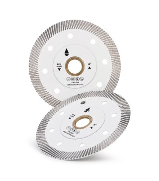 2pc/Lot 4 in Super Thin Dry Wet Diamond Porcelain Saw Blades