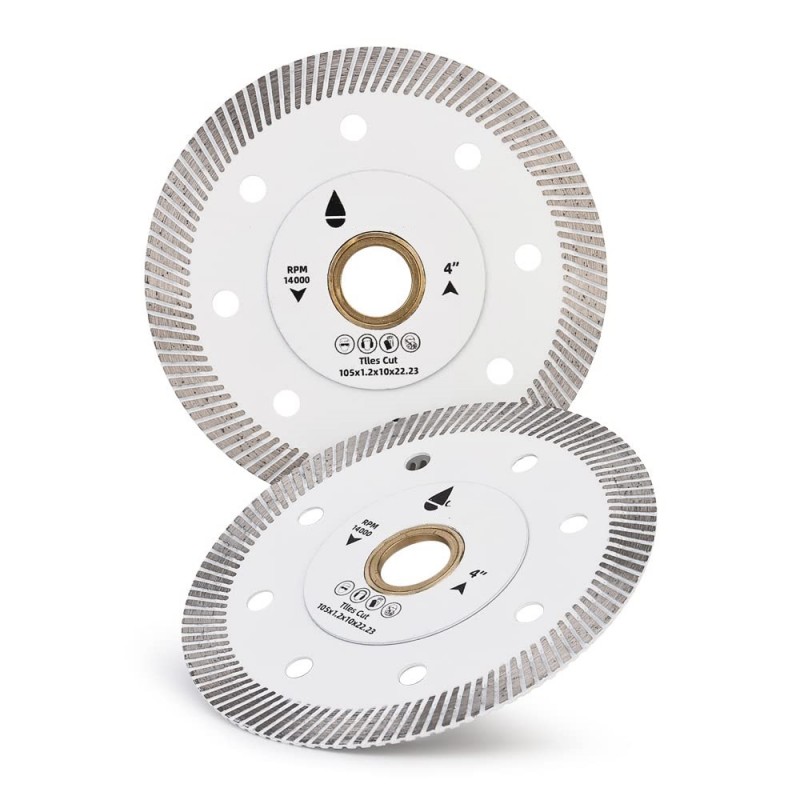 2pc/Lot 4 in Super Thin Dry Wet Diamond Porcelain Saw Blades