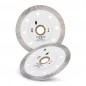 2pc/Lot 4 in Super Thin Dry Wet Diamond Porcelain Saw Blades