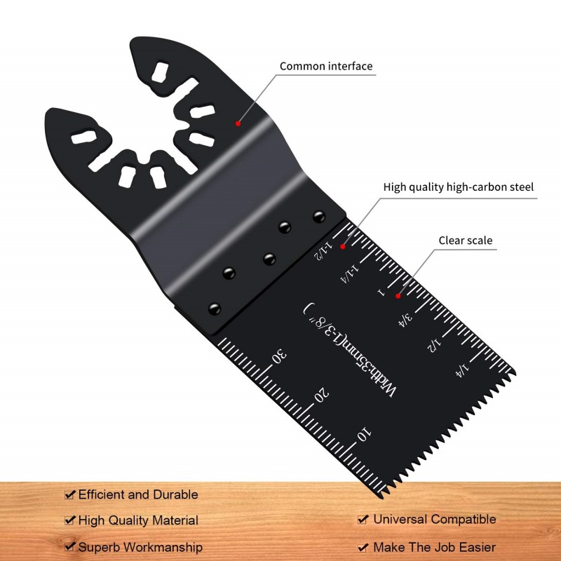 55PCS Oscillating Saw Blades