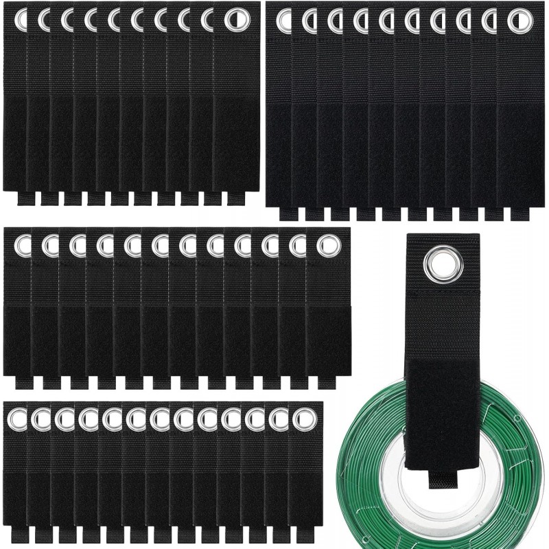 48 Pcs Extension Cord Holder Storage Heavy Duty Extension Straps Cable Holder Organizer