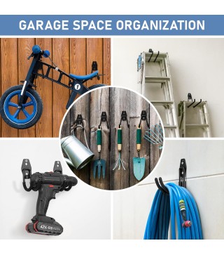 10 Pack Garage Hooks Heavy Duty