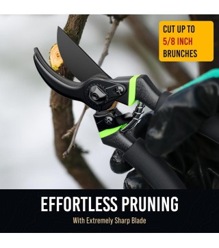 Professional Titanium Bypass Pruning Shears