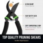 Professional Titanium Bypass Pruning Shears