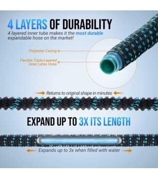 XpandaHose 75ft Expandable Garden Hose