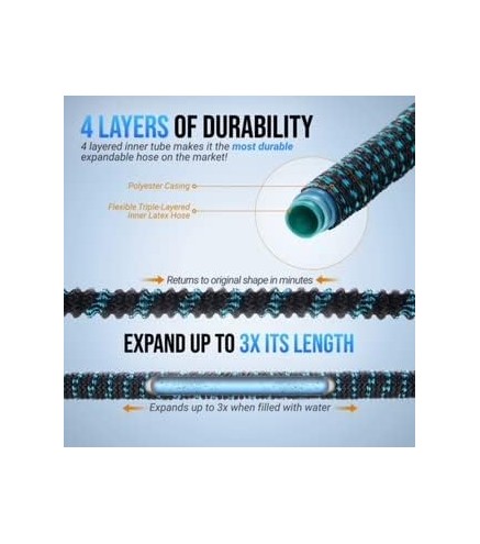 XpandaHose 75ft Expandable Garden Hose