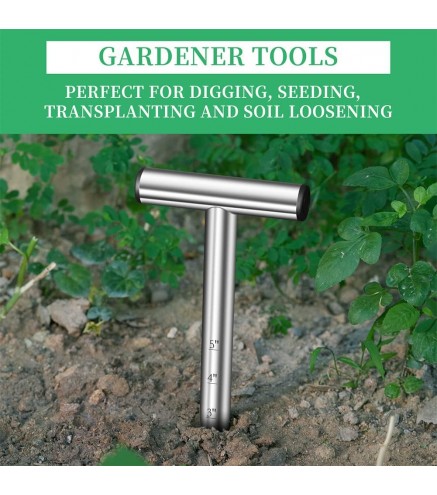 Hand Dibber, Seed Dibber, Bulb Planter Tool