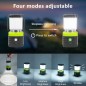 6500K White Light LED Camping Lantern Rechargeable 1000LM