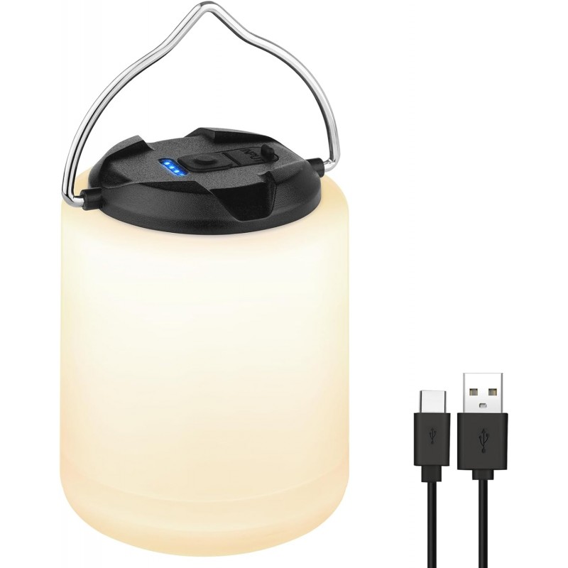 Dawnrise LED Camping Lantern, Up to 350 Hours Rechargeable Camping Light