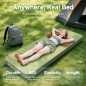 Camping Sleeping Pad, 4" Ultra-Thick Memory Foam Camping Mat with Built-in Electric Pump