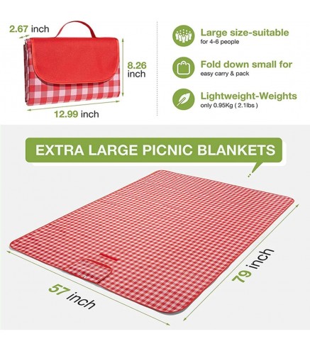Extra Large Picnic Blanket Beach Blankets