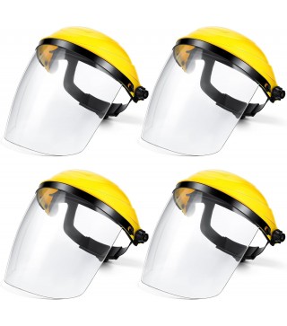 4 Pack Safety Face Shield for Grinding and Cutting