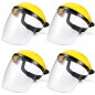 4 Pack Safety Face Shield for Grinding and Cutting