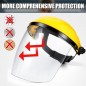 4 Pack Safety Face Shield for Grinding and Cutting