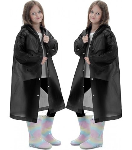 2 Pack Raincoats for Kids