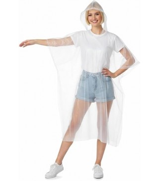 Disposable Rain Ponchos for Adults