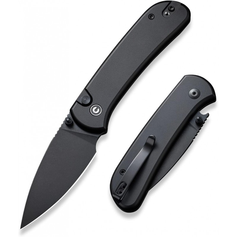 Pocket Folding Knife- Button Lock Knife with Thumb Stud Opener for EDC