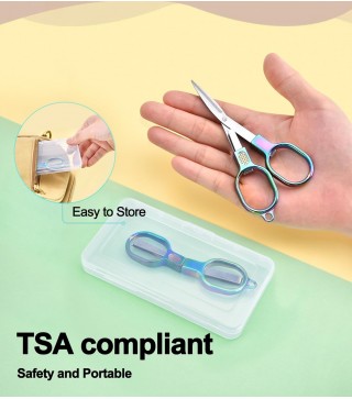 Folding Travel Scissors Safety