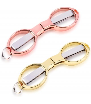 2PCS Folding Scissors, Portable Travel Scissor