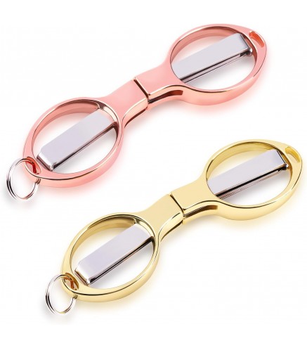 2PCS Folding Scissors, Portable Travel Scissor