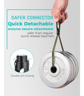 Magnetic Quick Release Keychain