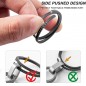 Titanium Keychain Rings,