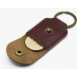 Key ring Genuine leather key ring Crazy Horse Leather Men's Women's Gift