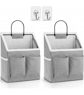 2pcs Wall Hanging Storage Bag