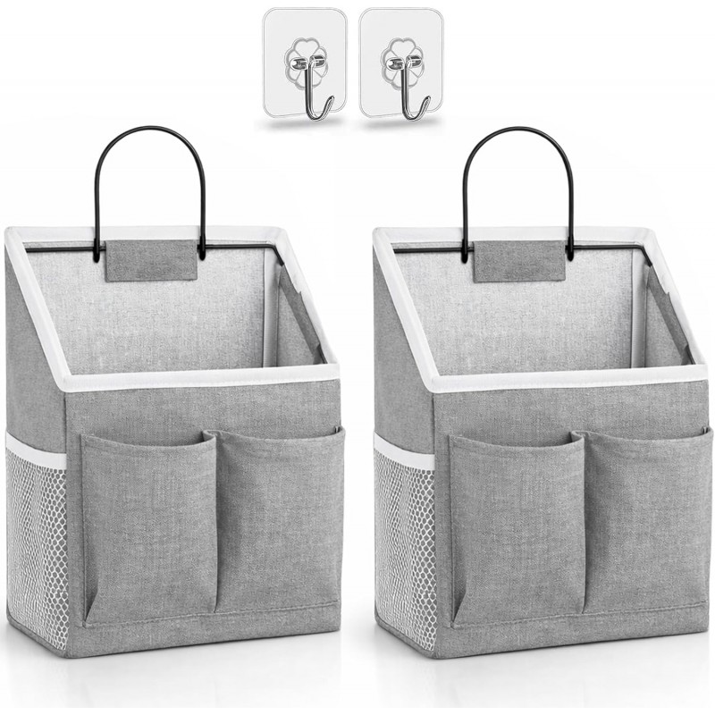 2pcs Wall Hanging Storage Bag